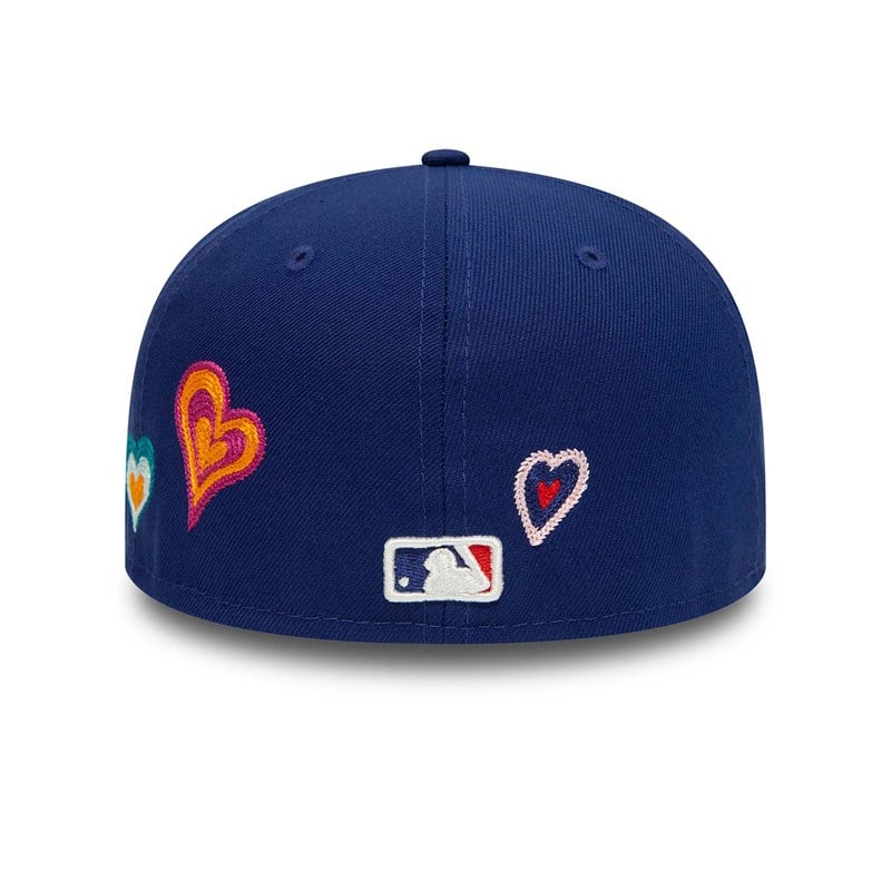 LA Dodgers Infrared Blue 59FIFTY Fitted Cap